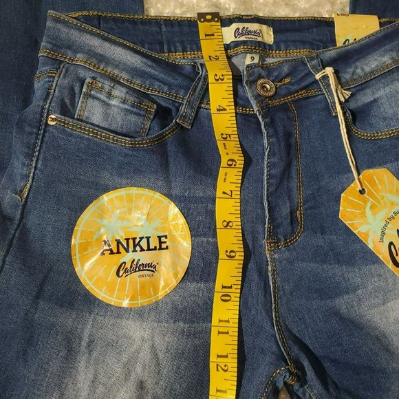 California Vintage Ankle Jeans NEW Sz.9 - Picture 7 of 9